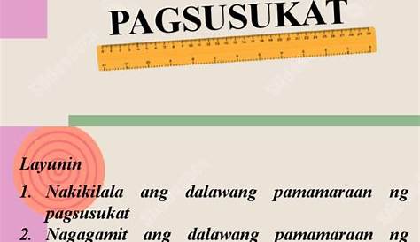EPP 4 Industrial ARTS MGA Kagamitan SA Pagsusukat - Masusing Banghay