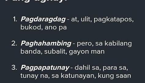 Ano Ang Pang Ugnay Halimbawa - I Wear The Trousers