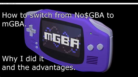 mgba switch fast forward