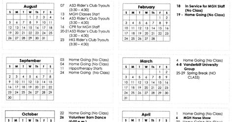 mgh absn academic calendar