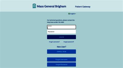 mgh patient gateway login page