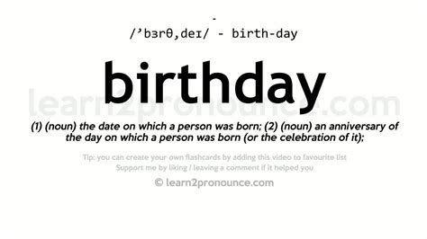 mgl meaning in birthday