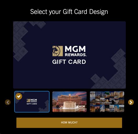 mgm gift cards