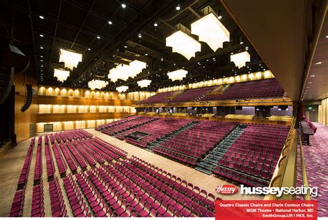 mgm grand national harbor theater seating