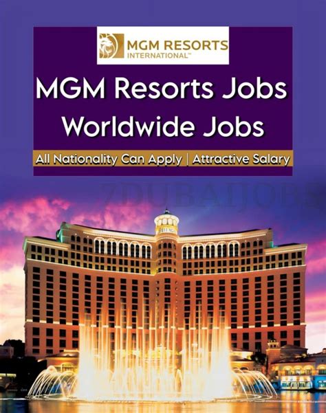mgm resorts careers employment
