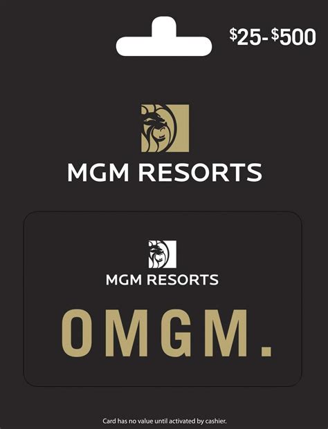mgm resorts gift card