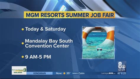 mgm resorts job fair