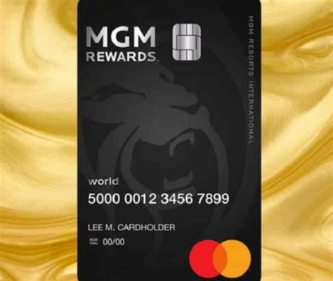 mgm rewards credit card credit score needed