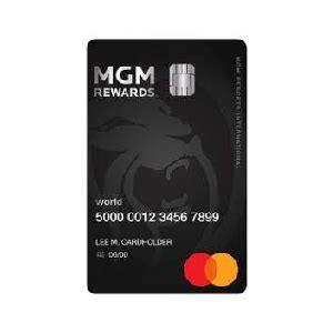 mgm rewards credit card log in