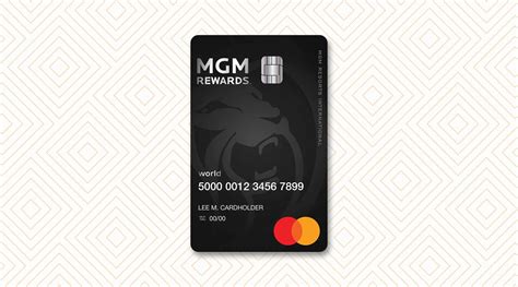 mgm rewards mastercard login