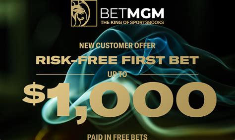 mgm sportsbook 1000 risk free bet