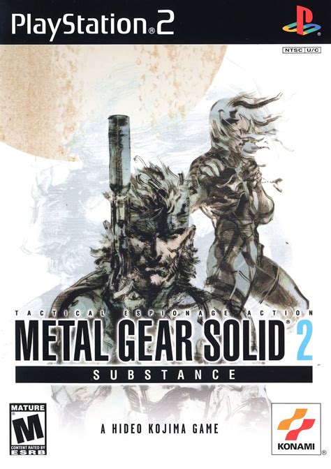 mgs 2 substance rom