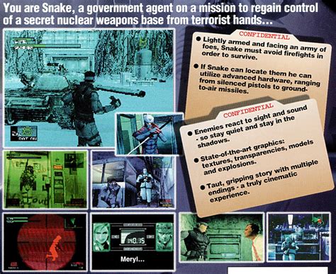Mgs1 Tips And Tricks