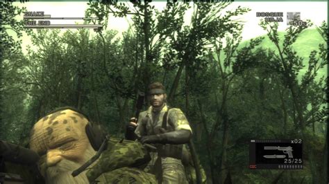 mgs3 holding up the end