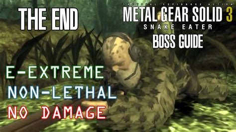 mgs3 the end non lethal