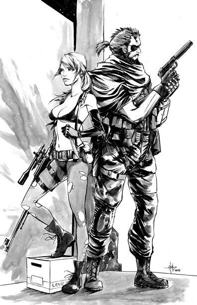 mgsv snake and quiet wall