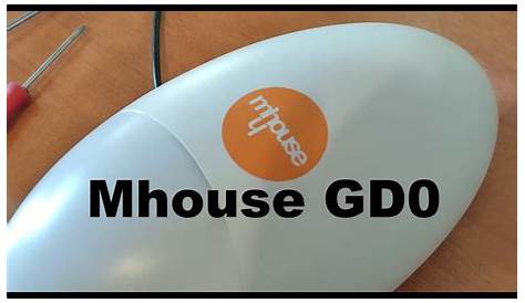 Mhouse Gd0 GD0K řídící Jednotka Pohonu Vrat GD0 A GD0C