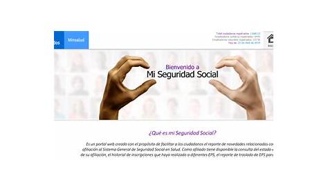 Mi Seguridad Social Colombia - Novedades y Consultas SGSSS 2022