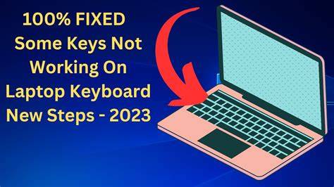 mi laptop keyboard not working