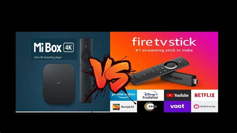 mi tv box 4k vs fire stick