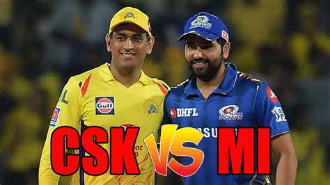 mi vs csk ipl 2020