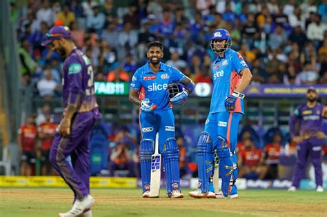 mi vs kkr head to head record