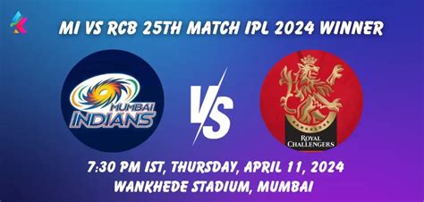 mi vs rcb match today