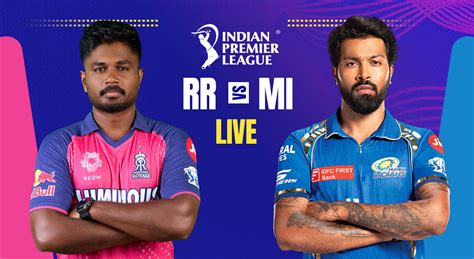 mi vs rr cricket scoreboard