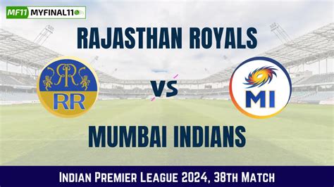 mi vs rr live score 2024