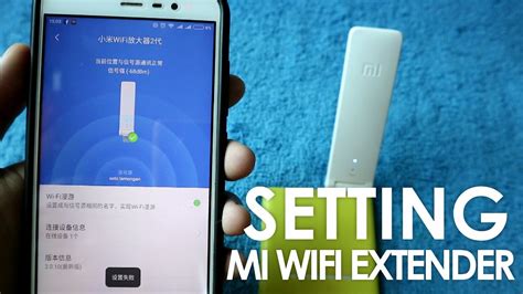 Mi Wifi Extender Setting