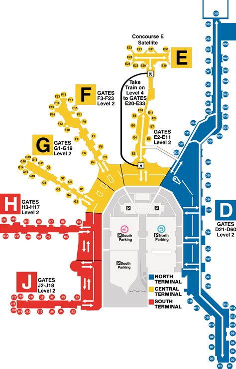 miami airport terminal layout