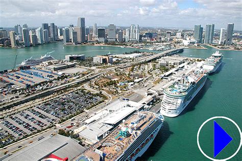 miami cruise terminal webcam