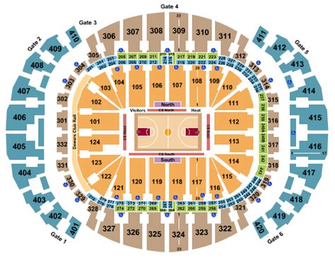 Miami Dade Arena Seating Chart