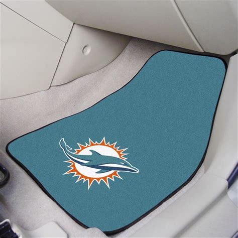 miami dolphins car floor mats