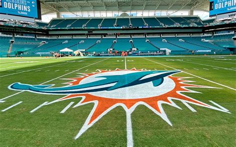 miami dolphins field background
