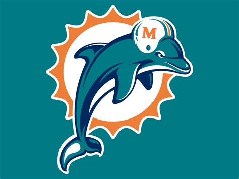 miami dolphins football logo