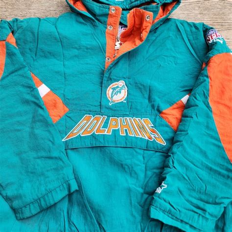 miami dolphins retro jacket