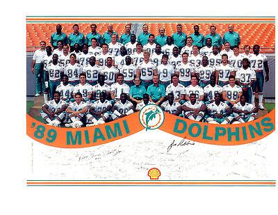 miami dolphins roster 1989