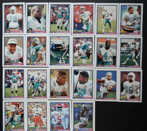 miami dolphins roster 1991