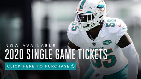 miami dolphins single game ticket office