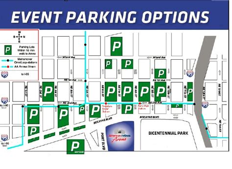 miami heat arena parking pass