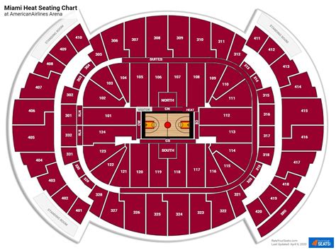 miami heat arena seating chart