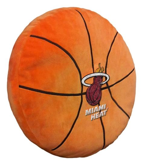 miami heat basketball pillow