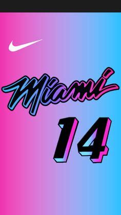 miami heat city jersey font