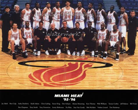 miami heat roster 1995