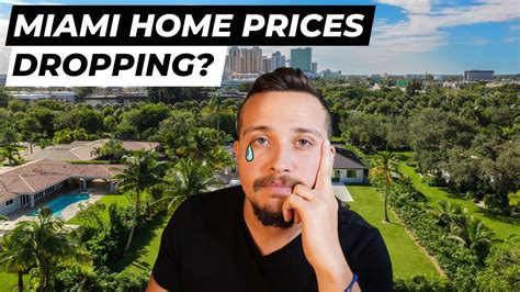 miami real estate prices dropping