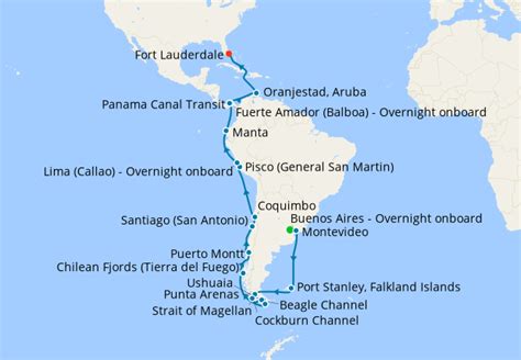 miami to buenos aires cruise itinerary