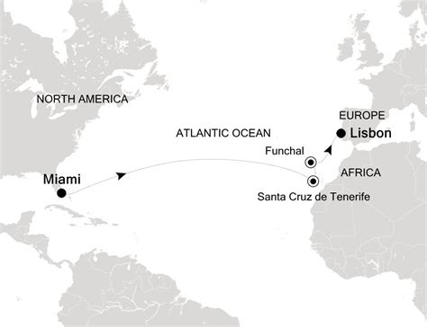 Discover the Wonders: Miami to Lisbon's Epic Ocean Journey