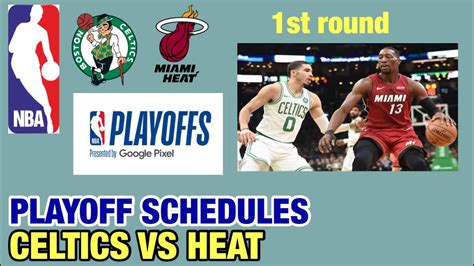 miami vs boston schedule nba