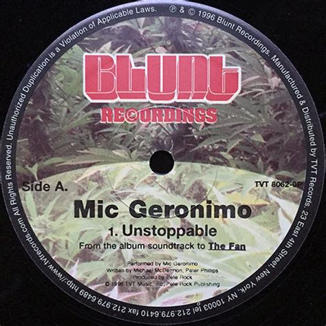 Mic Geronimo Unstoppable